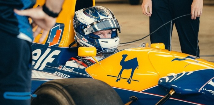 F1: Vowles participó del festival de Goodwood y manejó el histórico FW14B de Williams