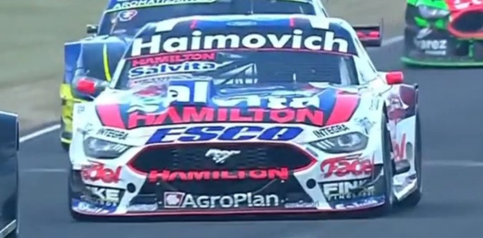TC: Werner y una nueva falla de motor en su Mustang en la segunda serie en Concepción