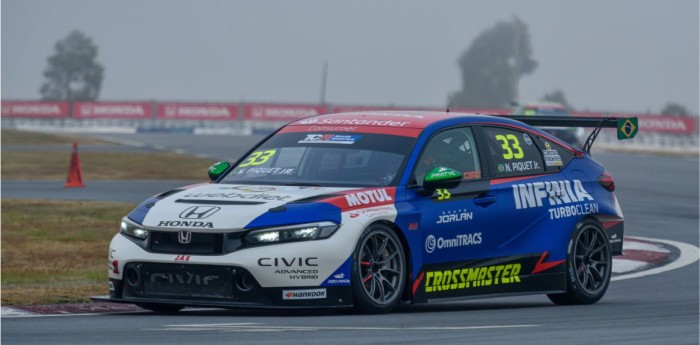 TCR South America: Nelsinho Piquet, tras ser el poleman en El Pinar: “Estoy muy contento”