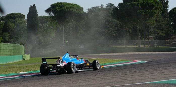 F4 Italiana: Teo Schropp dejo atrás el viernes en Imola