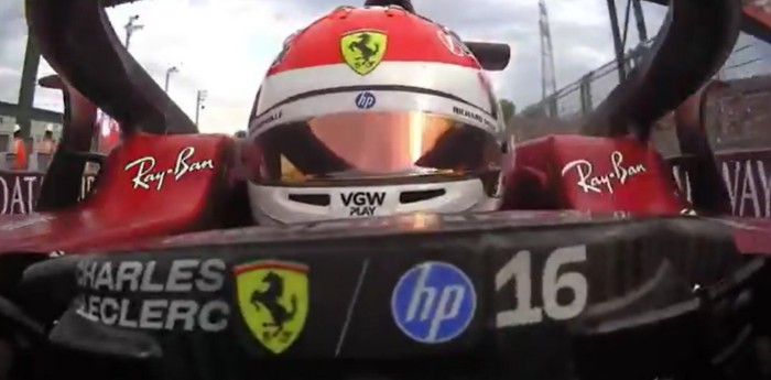 F1: ¡No se la esperaba! La espontánea reacción de Leclerc al ser notificado sobre su pole en Hungría