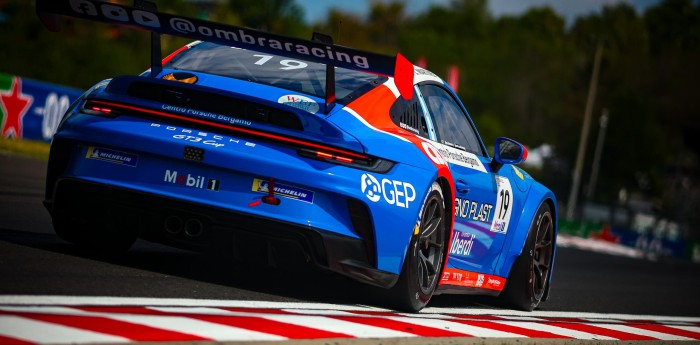 Porsche Supercup: Luciano Martínez mostró una evolución en la clasificación de Hungría