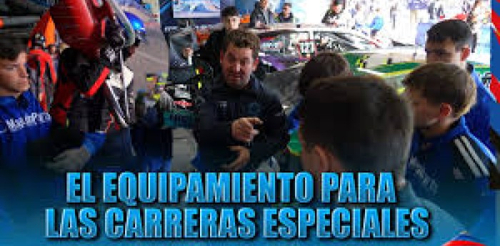 TC: ¿Qué equipación usan los equipos para las carreras especiales?