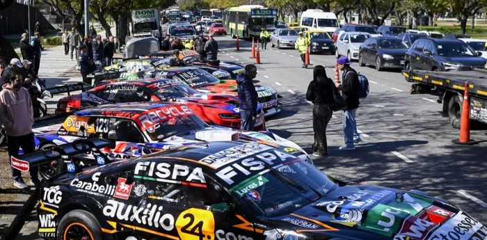 Así fue el paso del TC por las calles de Buenos Aires