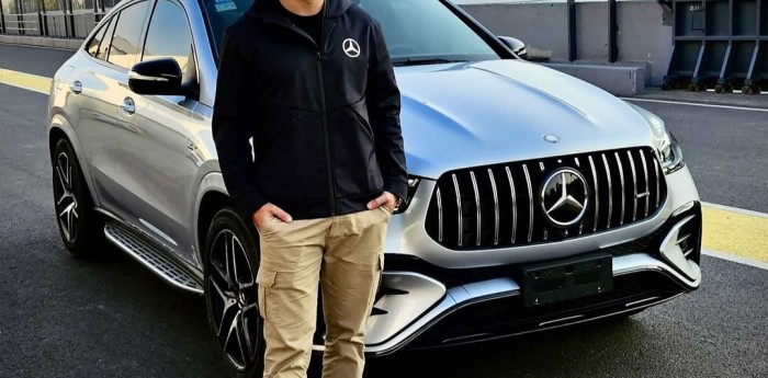 TC: Diego Azar: “Estoy feliz y orgulloso de representar a Mercedes – Benz”