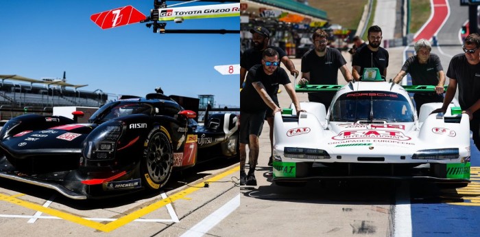 WEC: "Pechito" López y Nico Varrone completaron el primer entrenamiento en COTA