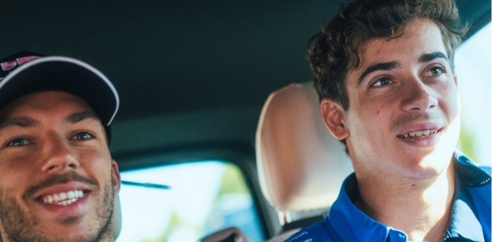 F1: ¡Unidos! Colapinto y Gasly ya se encuentran en el circuito de Monza en la previa a la carrera