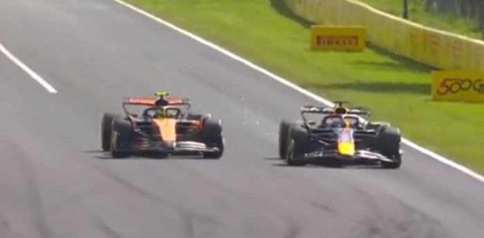 F1: la maniobra de Verstappen contra Norris que lo llevó a ganar el GP de Italia