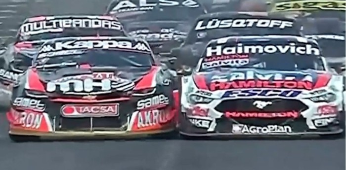 TC: ¡Al rojo vivo! Así fue la largada entre Canapino y Werner en San Luis
