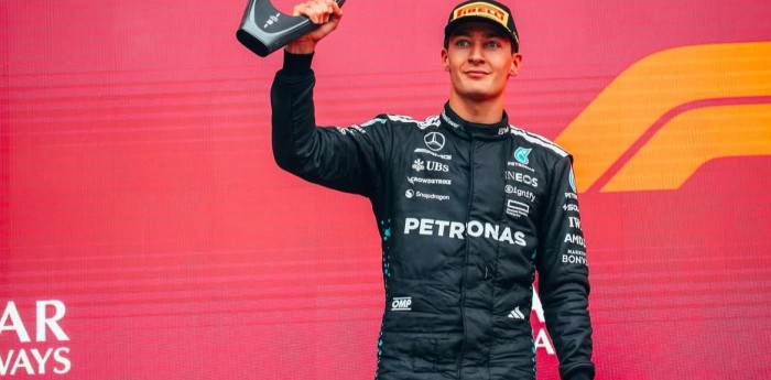 F1: el objetivo de Russell tras el podio en Bakú: “Ganarle a Ferrari el campeonato de constructores es importante para nosotros”