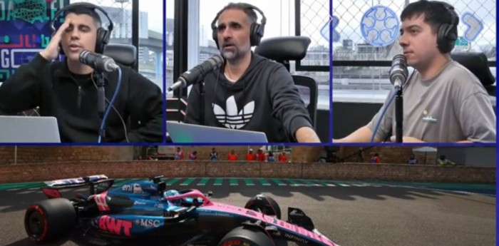 F1: la reacción del stream de Carburando y TyC Sports al toque de Albon a Colapinto