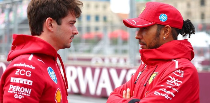 F1: Hamilton se disculpó con Leclerc tras la desobediencia en Bakú pero volvió a recriminar a Ferrari