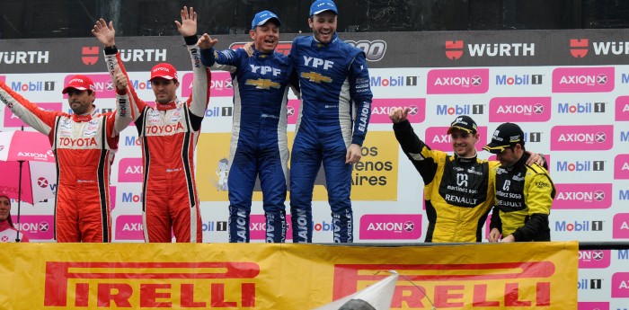 TC2000: la victoria épica de Canapino y Ortelli en los 200Km de Buenos Aires de 2016