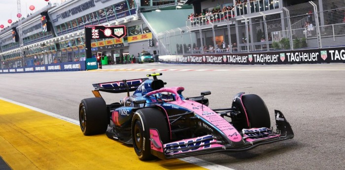 F1: ¿Cómo le fue a Colapinto en la FP1 del GP de Singapur?