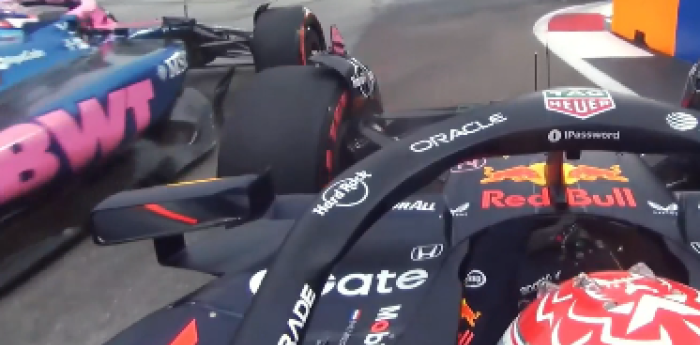 F1: Colapinto pasó cerca de Verstappen para dar paso a Gasly en la FP3 de Singapur