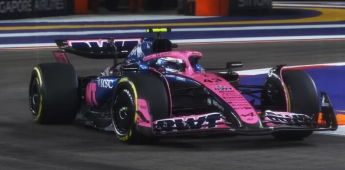 F1: Colapinto fue P18 en la clasificación del Gran Premio de Singapur
