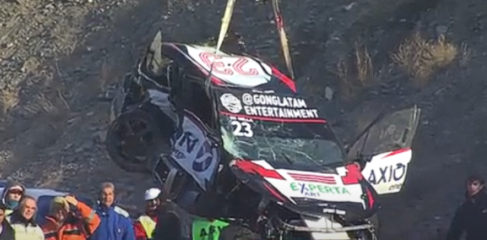 TC2000: el impactante accidente de Matías Milla en El Zonda de San Juan