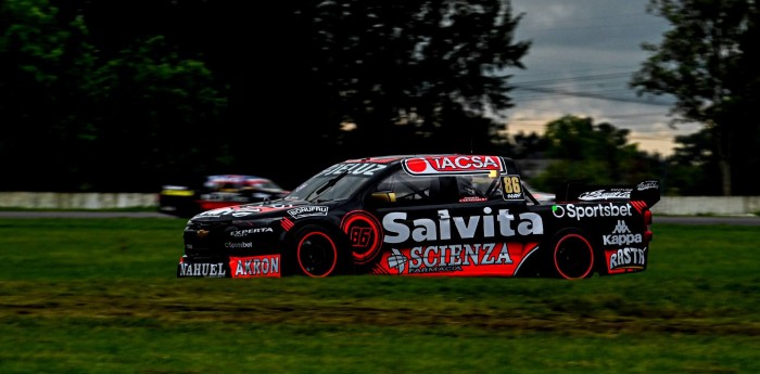 TC Pick Up: ¡No se veía nada! Así fue la última vuelta de Canapino bajo la lluvia desde adentro