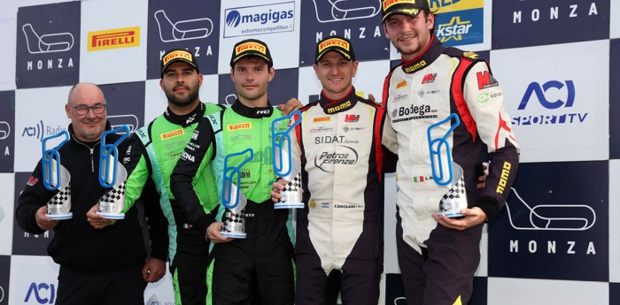 GT Italiano: victoria de Franco Girolami en la carrera sabatina disputada en Monza