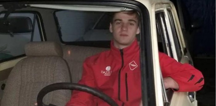 El emotivo saludo de Nico Varrone a Maradona arriba de su primer auto 0km