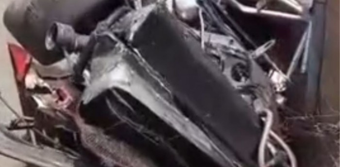 Top Race: así quedó el Corolla de Gastaldi tras el terrible accidente en Buenos Aires