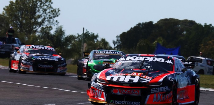 TC: ¿Como le fue Canapino en el primer entrenamiento en Toay?