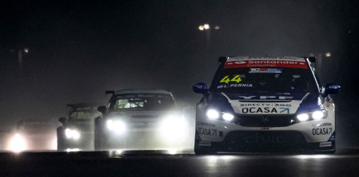 TCR South America: Leonel Pernía, luego de la carrera 1 en Cuiabá: "Fue una final difícil por la condición de la pista"