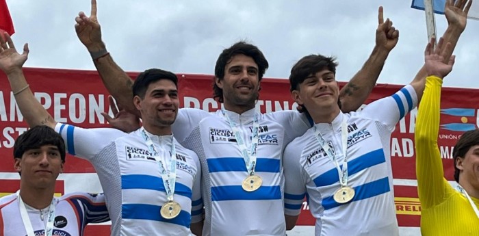 José Manuel Urcera se consagró campeón argentino de pista