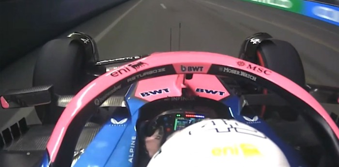 F1: Colapinto buscó las referencias para empezar a progresar en el Gran Premio de Las Vegas