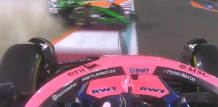 F1: ¡On board! El encontronazo entre Gasly y Hulkenberg en el GP de Qatar