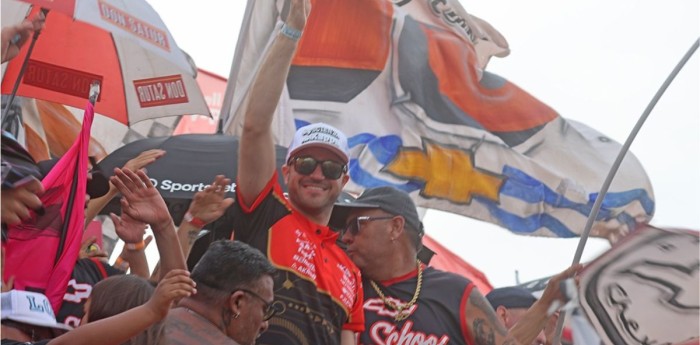 La intimidad de los festejos de Agustín Canapino por su quinta consagración en el TC