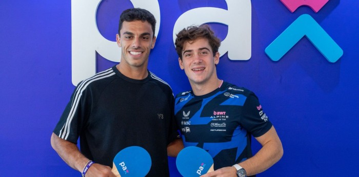 ¡Cambio de roles! El divertido encuentro entre Franco Colapinto y Francisco Cerúndolo