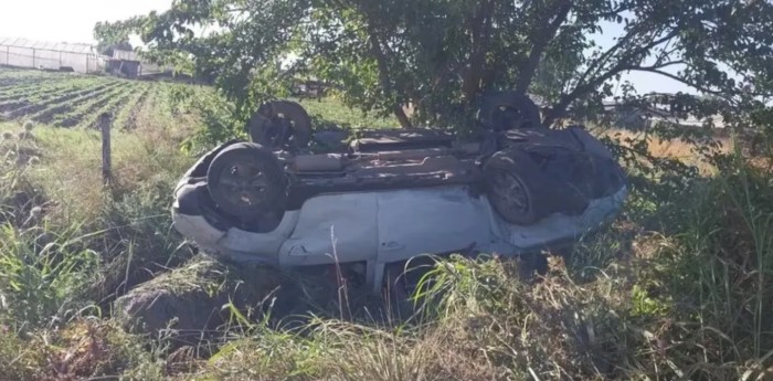 Le ofrecieron un mate mientras manejaba, perdió el control de su auto y murió luego de volcar en la Ruta 6