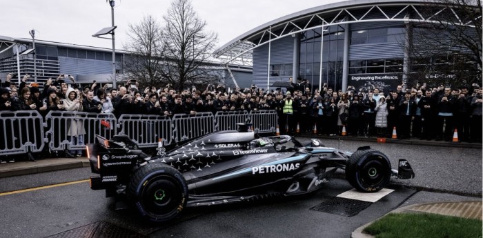 F1: “Despierta”, Mercedes presentó el logo que lo acompañará en 2026