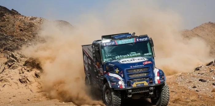 Dakar 2026: Van den Brink se quedó con la Etapa 3 y manda en camiones
