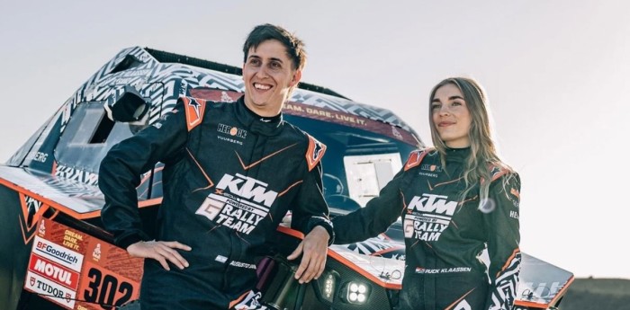 Dakar 2026: Augusto Sanz y su triunfo junto a Puck Klaassen: "Hoy nos salió todo redondo"