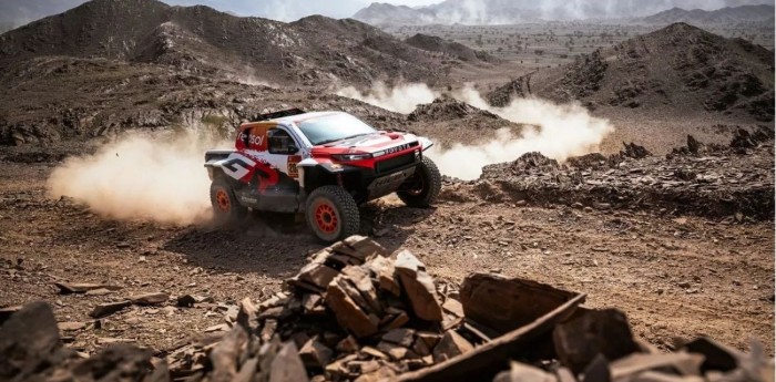 Dakar 2026: Lategan marcó el ritmo en la primera parte de la Etapa Maratón y lidera la general de los Ultimate