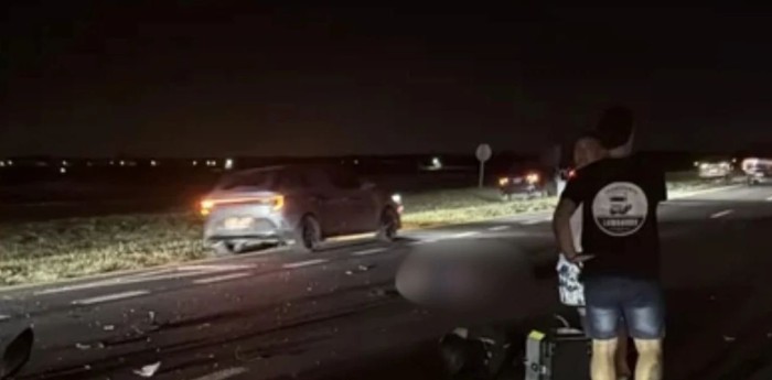 Accidente en la Ruta 2: una mujer falleció y un hombre quedó en estado grave