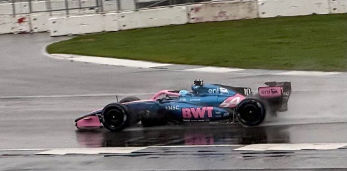 F1: ¡Atención! El nuevo Alpine A526 salió a pista en Silverstone