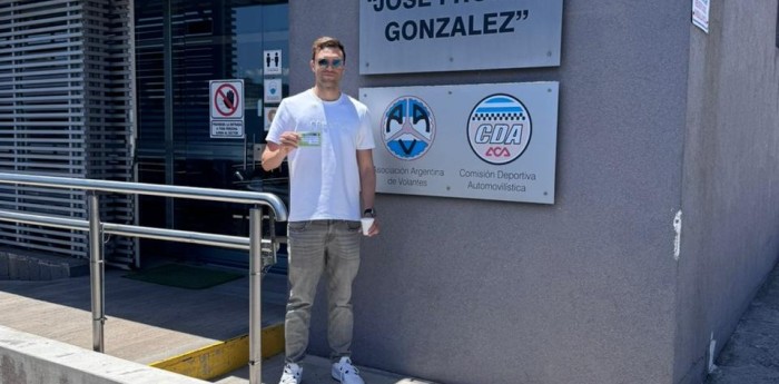 NASCAR: Baltazar Leguizamón sacó su licencia médica para competir en 2026