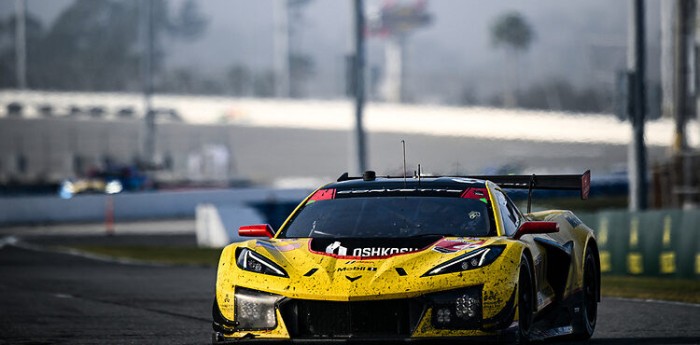 24 Horas de Daytona: aunque un toque lo sacó de la pelea, el Corvette de Nico Varrone finalizó 4° en la GTD Pro