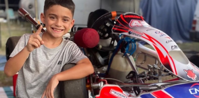 ¡De tal palo, tal astilla! Salvador Werner ganó en el Karting