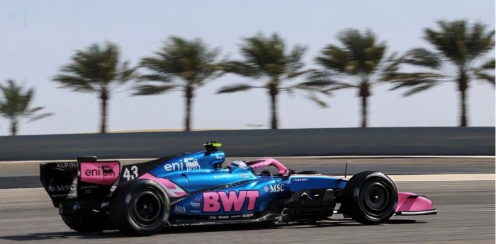 F1: el Alpine de Colapinto generó la primera bandera roja en Bahréin