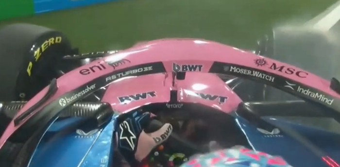 F1: el susto que se llevó Colapinto en la parte final del viernes en Bahréin