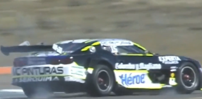 TC: ¡Perdió la punta! Ebarlín se pasó de largo y quedó con las manos vacías en la segunda serie