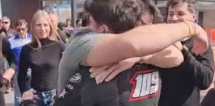 TC: ¡A flor de piel! Así le informó el “Guri” Martínez a Moscardini que heredó la victoria en El Calafate