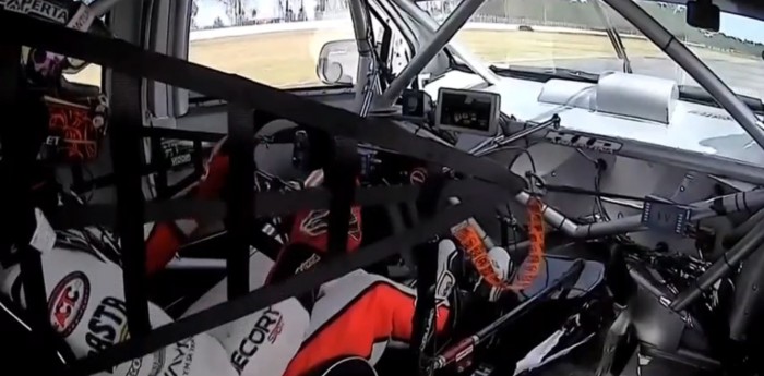 TC Pick Up: así fue el trompo de Canapino visto desde la cámara a bordo