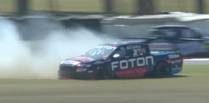 TC Pick Up: el trompo que dejó sin chances de podio a Werner en la final en La Plata