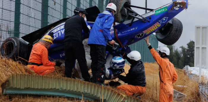 Escalofriante accidente en la Súper Fórmula Japonesa en Suzuka