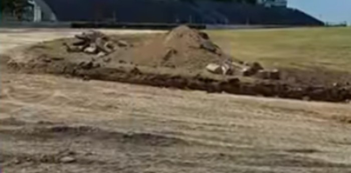 Sin paredón y sin boxes: así está la recta principal del Galvez por las obras